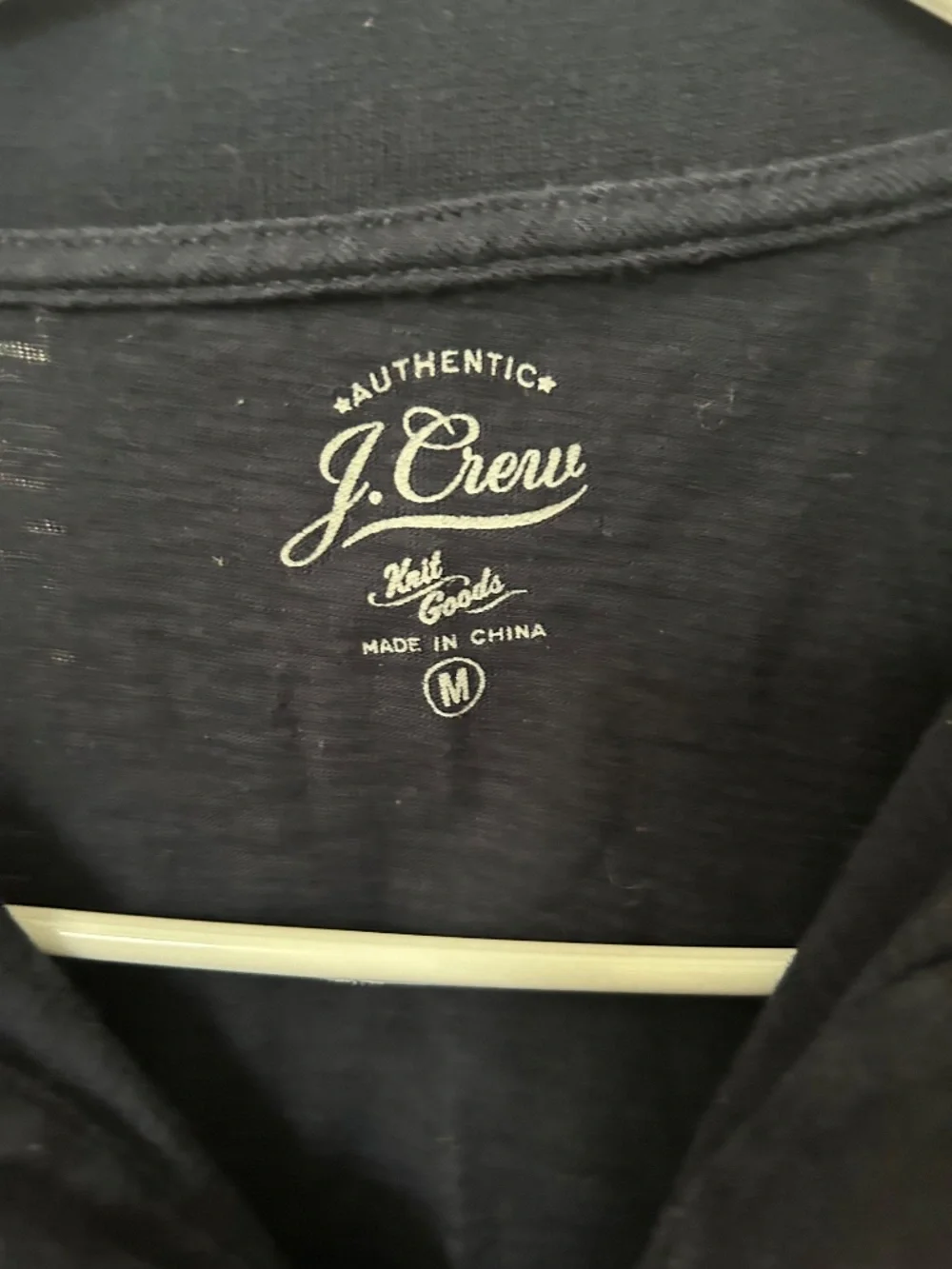 J crew blue polo